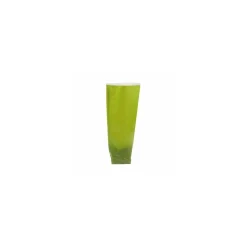 Sachet confiseur fond carton JOYEUSES PAQUES VERT 12 x 27,5 cm - par 100