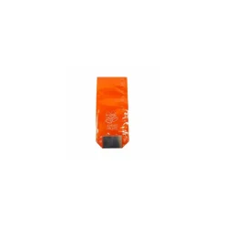 Sachet confiseur fond carton JOYEUSES PAQUES ORANGE 12 x 27,5 cm - par 100