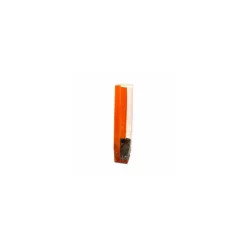 Sachet confiseur fond carton JOYEUSES PAQUES ORANGE 12 x 27,5 cm - par 100