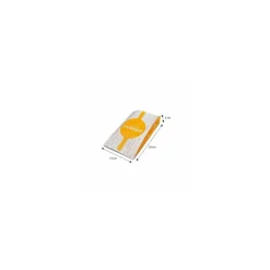 Sachet croissants kraft jaune série AURIOS 12 x 5 x 20 cm (n°102) - par 1000