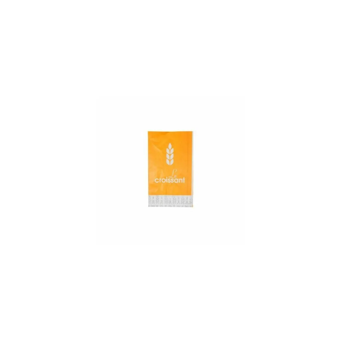 Sachet croissants kraft jaune série AURIOS 12 x 5 x 20 cm (n°102) - par 1000