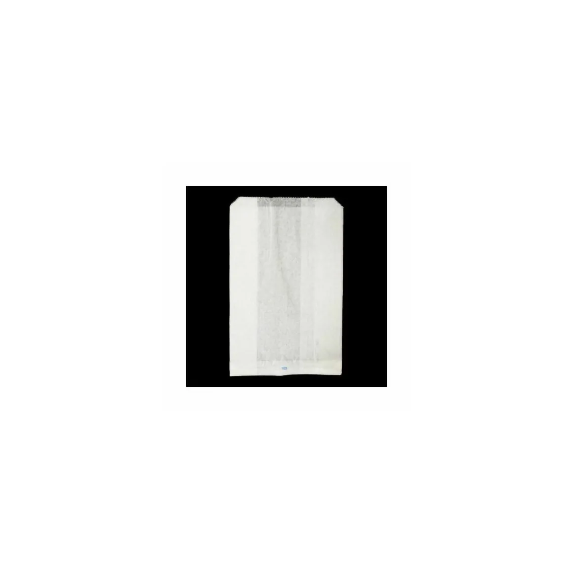 Sachet croissants papier kraft blanc 14 + 7 x 22 cm (n°103) - par 1000
