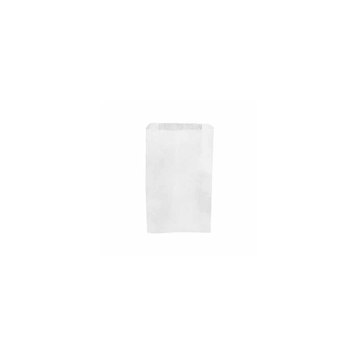 Sachet croissants papier kraft blanc 18 + 8 x 29 cm (n°105) - par 1000