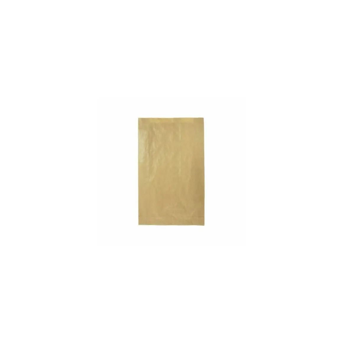 Sachet croissants papier kraft brun 17 + 7 x 36 cm (n°106) - par 1000