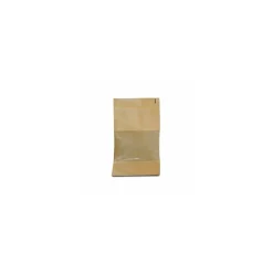Sachet Doypack kraft brun avec zip et fenêtre 16 + 8 x 27 cm - par 100