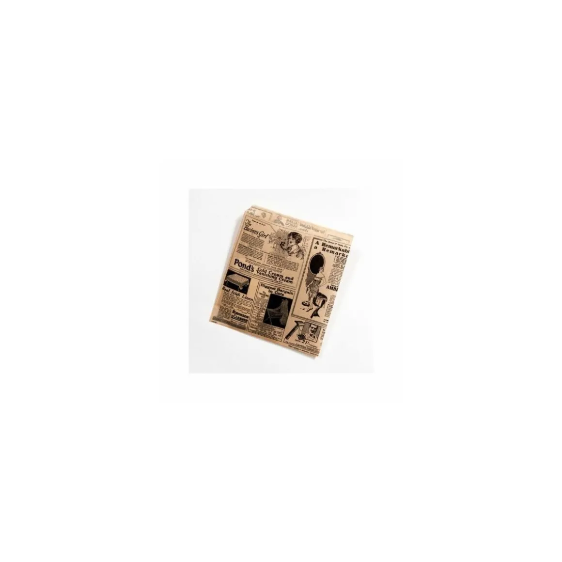 Sachet kraft brun ouvert 2 côtés "Times" 17 x 18 cm - par 1000