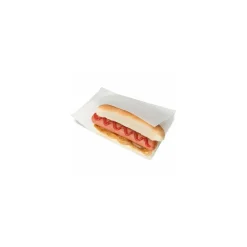 Sachet kraft ouvert sur 2 côtés blanc 20 x 13 cm - par 100