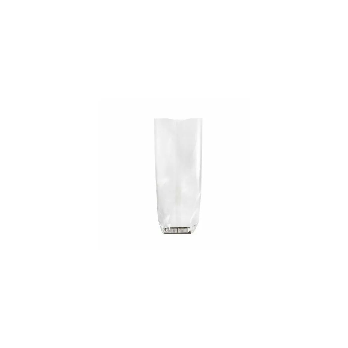 Sachet Natureflex écorné fond carton biodégradable 14 x 30,5 cm - par 100