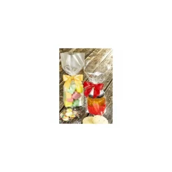 Sachet Natureflex écorné fond carton biodégradable 10 x 22 cm - par 100