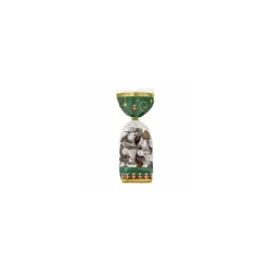 Sachet plastique fond carton "Cadeau Noël" 10 x 22 cm - par 100
