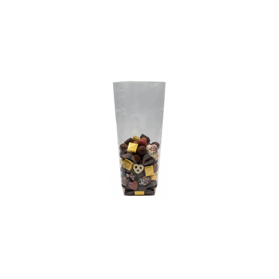 Sachet plastique transparent 10 x 22 cm - par 100