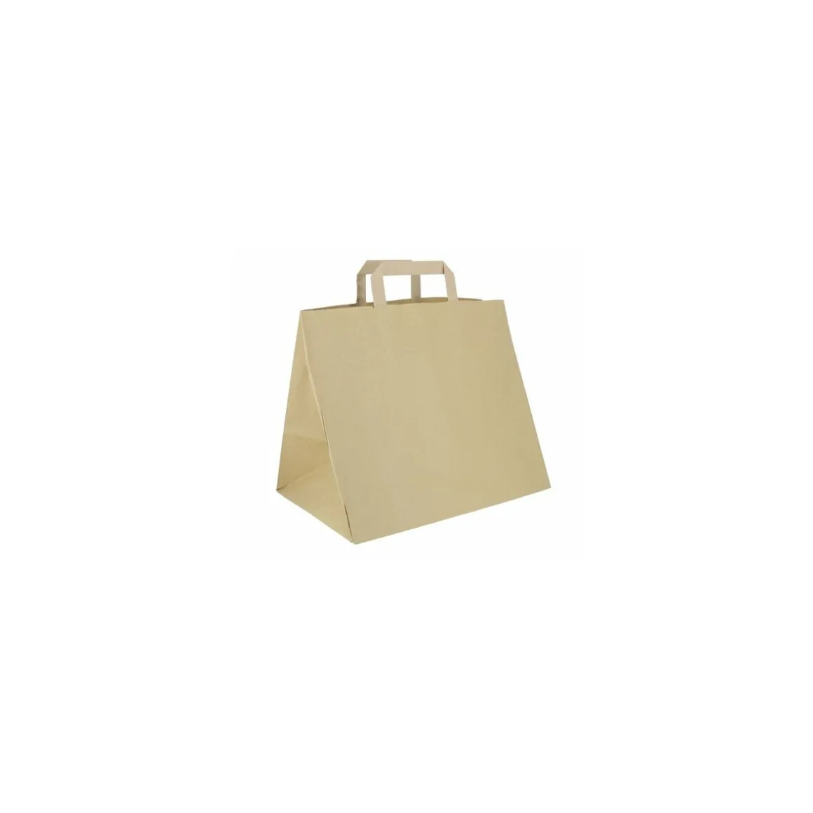 Sac kraft brun 32 x 26 + 21 cm - par 250