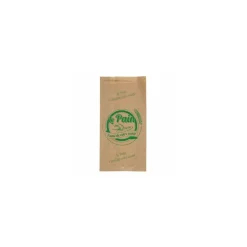 Sac à pain kraft vert 35 x 17 + 3,5 cm - par 250