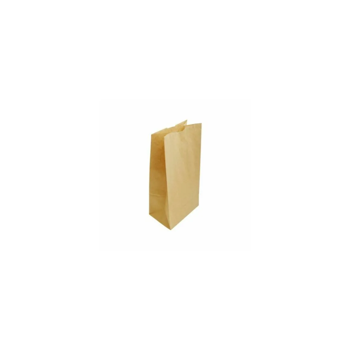 Sac papier kraft brun fond SOS 12 + 8 x 24 cm - par 1000