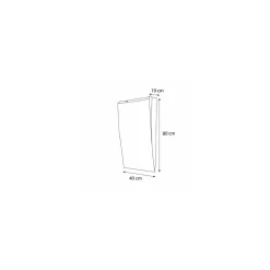 Sac papier kraft brun pour regroupement de pains 40 + 19 x 80 cm - par 100