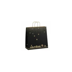 Sac papier kraft à poignées torsadées