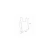 Sac plastique réutilisable "Origine France" PEBD 50 µ 45 x 26 + 6 cm - par 500