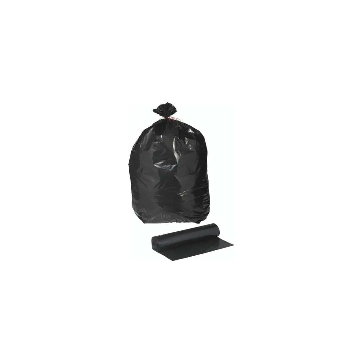 Sac poubelle éco noir 160 L 45 µ - par 100