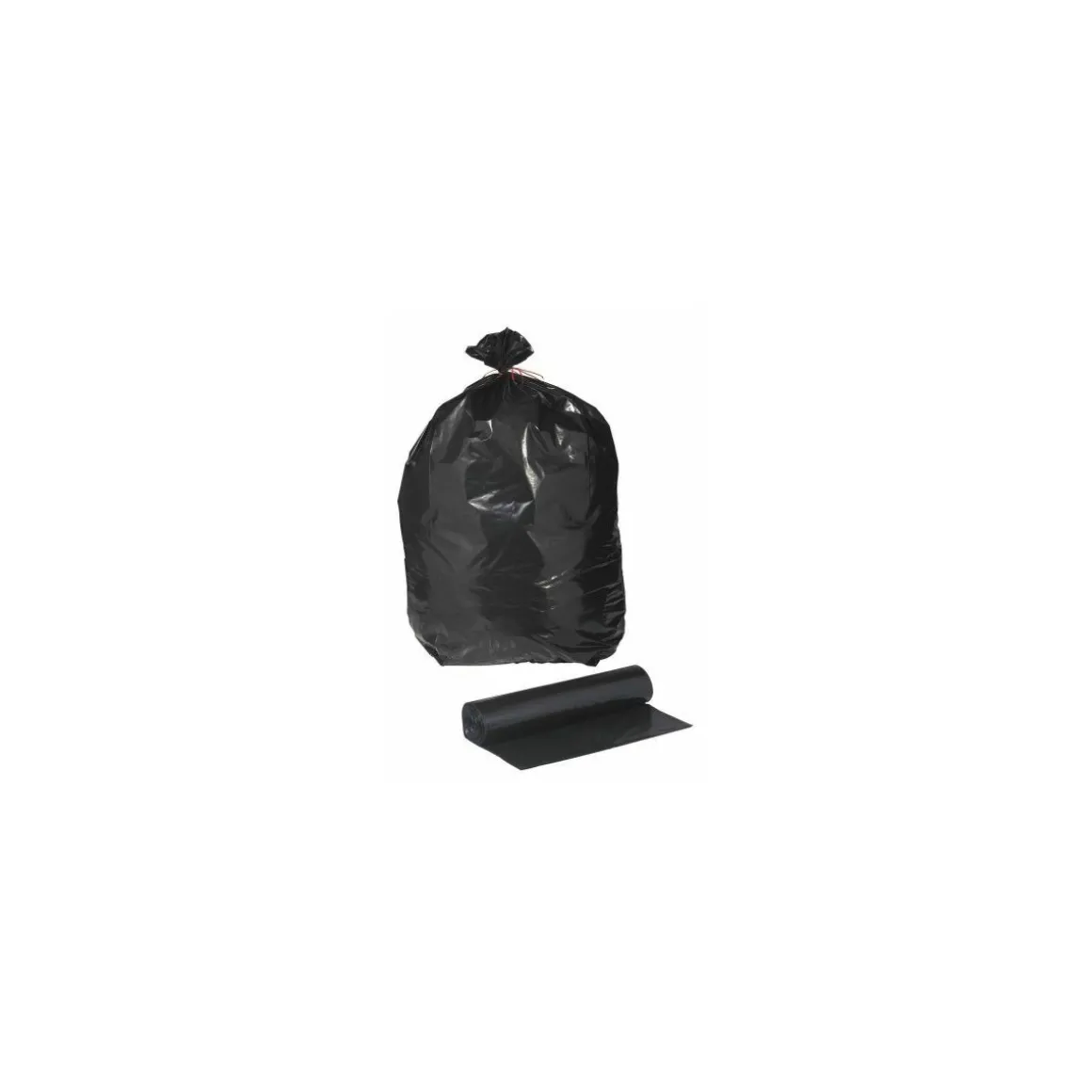 Sac poubelle éco noir 130 L 45 µ - par 100