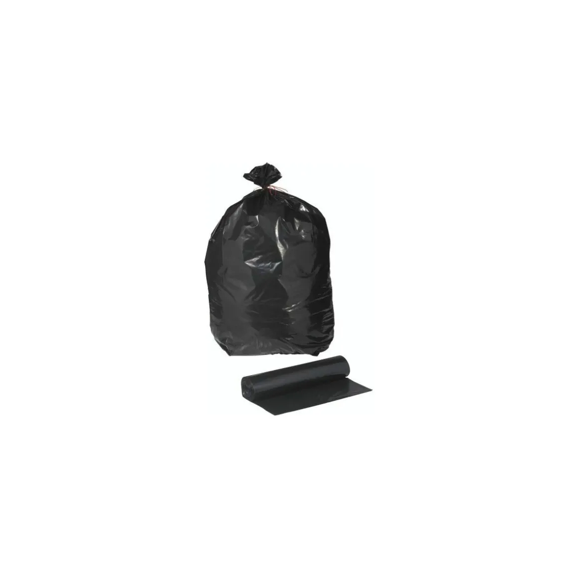 Sac poubelle éco noir 100 L 45 µ - par 200