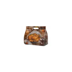 Sac à poulet plastique 31 x 25 + 2 x 7,5 cm - par 500