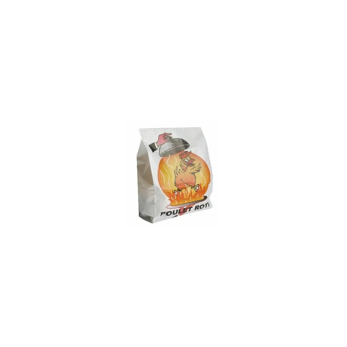 Sac poulet rôtisserie XL 410 x 250 x 75 mm - par 100