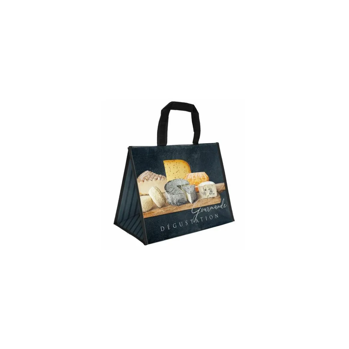 Sac PP non tissé "Fromagerie" 27 x 36 + 20 cm - par 125