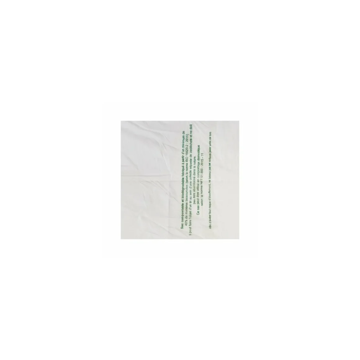 Sac rouleau biosourcé 45 x 35 cm - par 3000