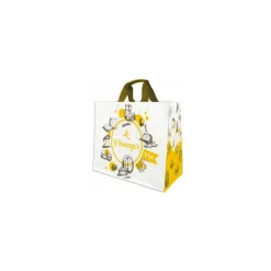 Sac réutilisable PP tissé "Le Fromager" - 36 x 27 + 24 cm - par 25