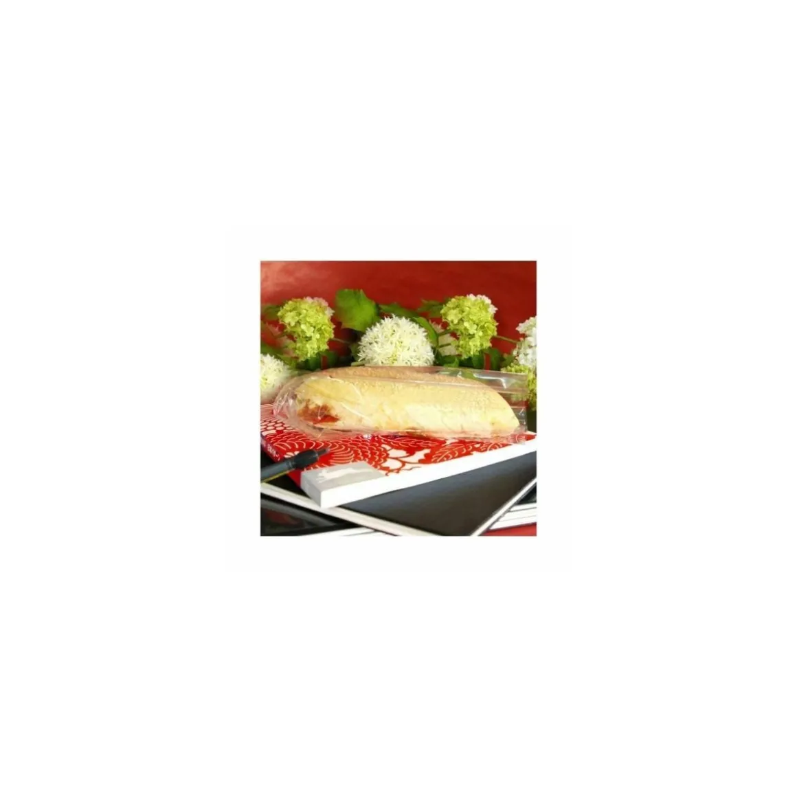Sac sandwich plastique transparent perforé 10 + 2 + 2 x 34 cm - par 500