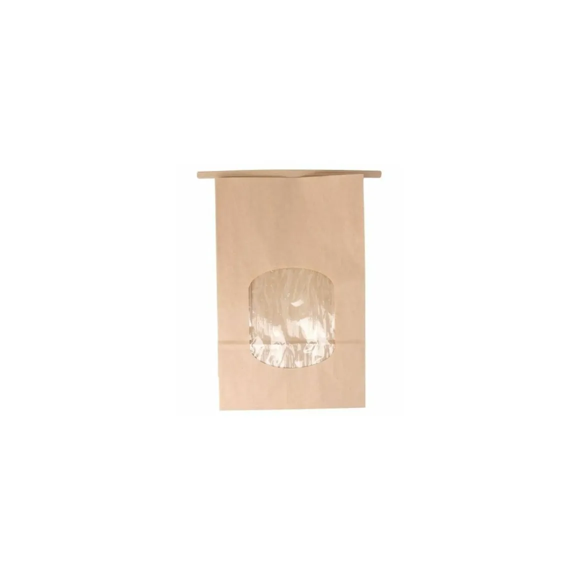 Sac SOS fermeture avec fenêtre 242 x 155 + 70 mm - par 50