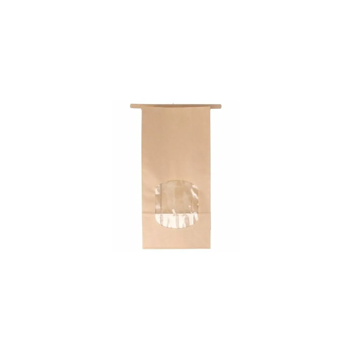 Sac SOS fermeture avec fenêtre 246 x 120 + 65 mm - par 50