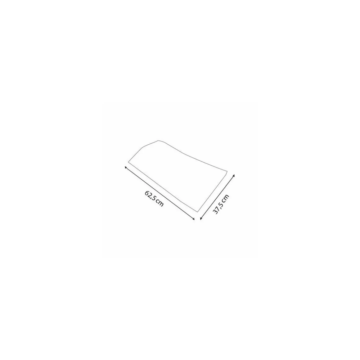 Sac sous vide de cuisson rétractable 60 µ 37,5 x 62,5 cm - par 100