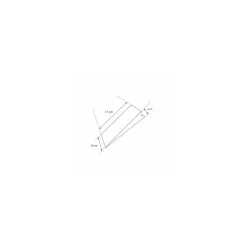 Sacs plastique PEBD 35 cl 50 µ - 17 x 8 + 2 cm - par 500