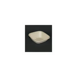 Saladier carré biseauté pulpe de canne 750 ml - par 50