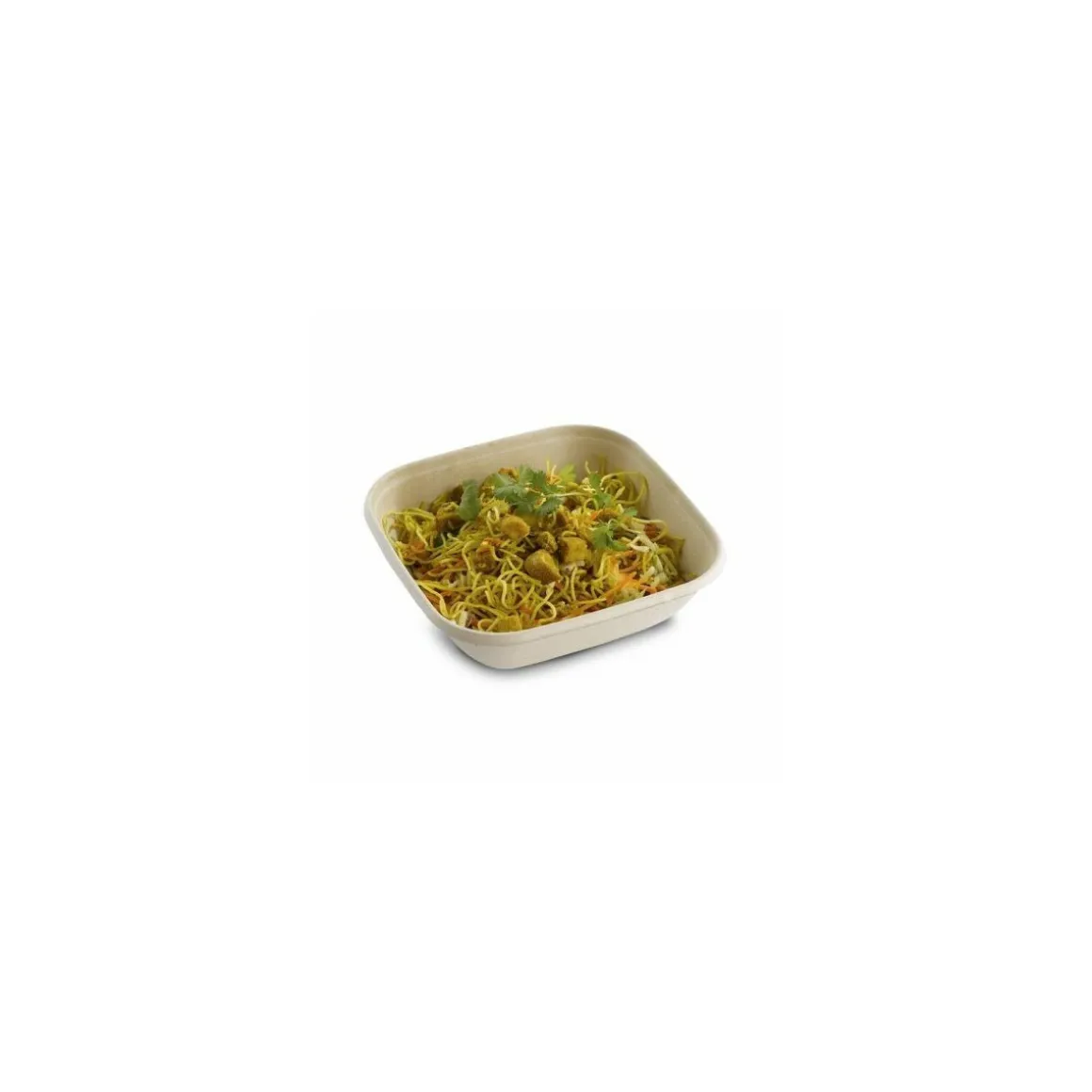 Saladier carré en pulpe 750 ml - par 300