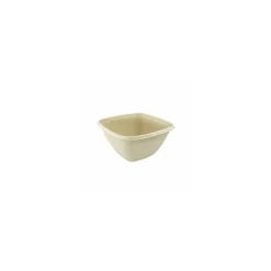 Saladier carré pulpe de canne 500 ml - par 50
