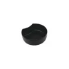 Saladier Crescent noir mélamine 30 x 27,8 x 10 cm 5 L
