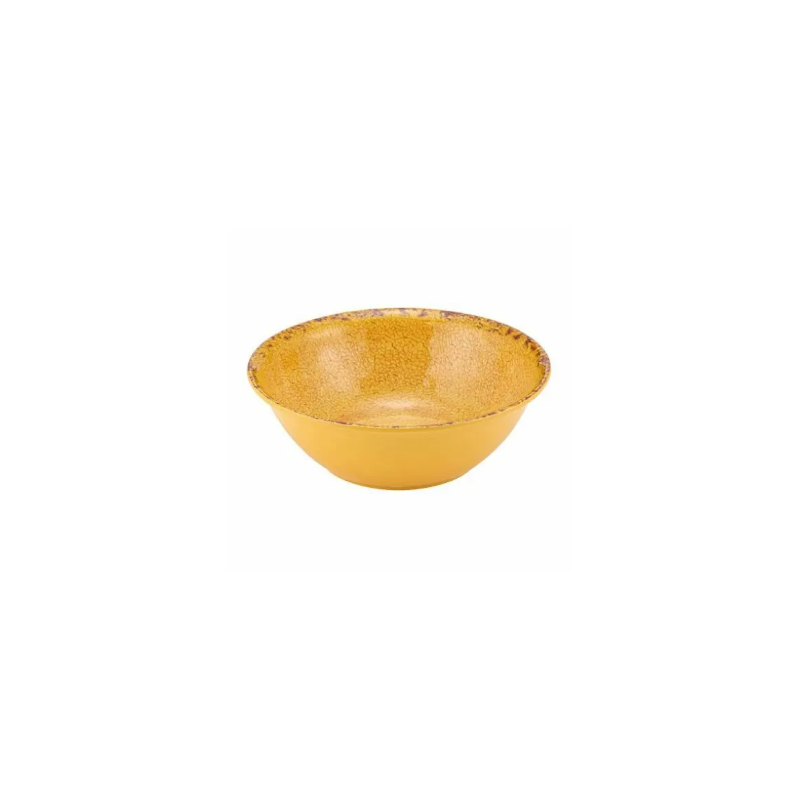 Saladier en mélamine Casablanca orange Ø 21 x 7 cm