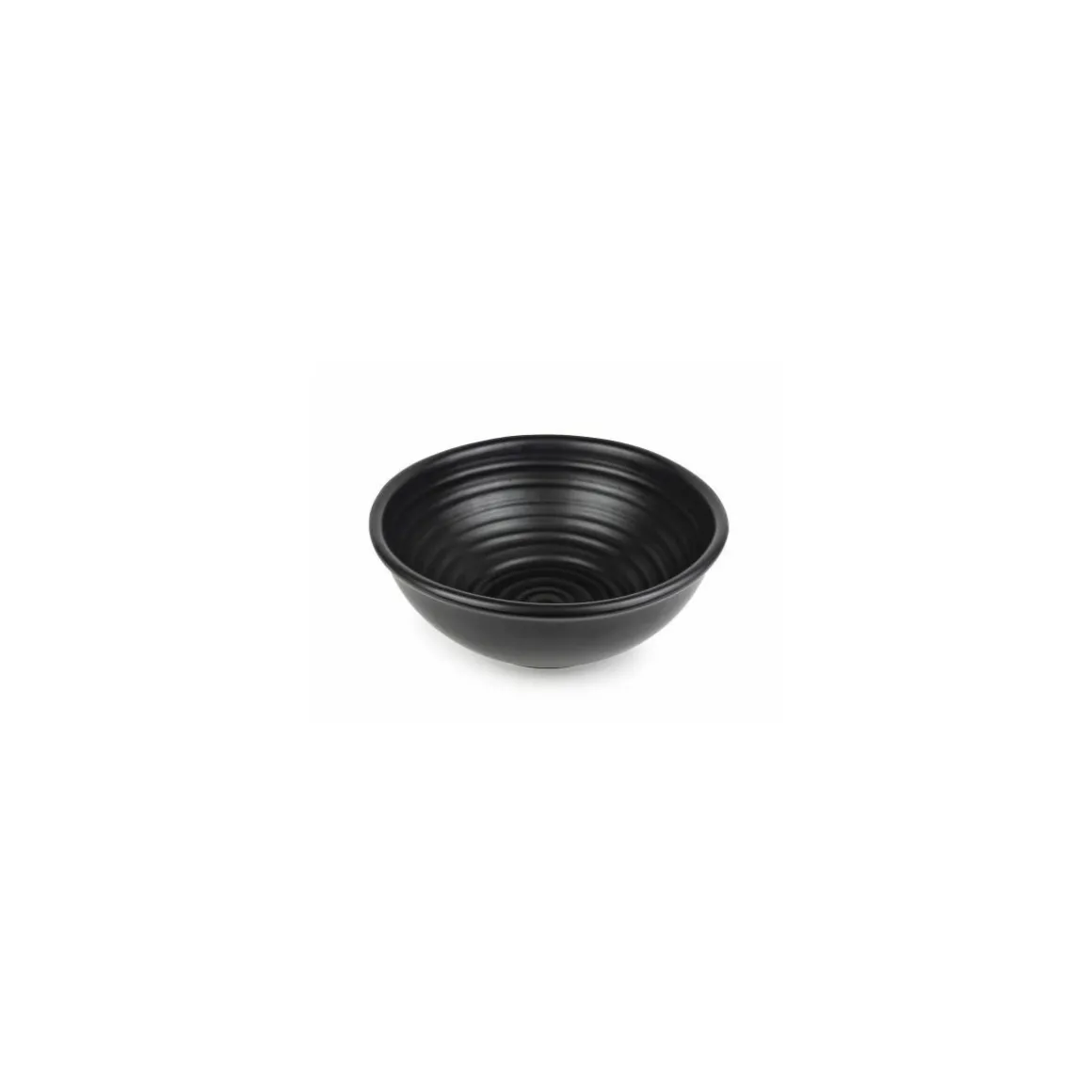 Saladier grès noir 2,3L - ø 24,5 cm