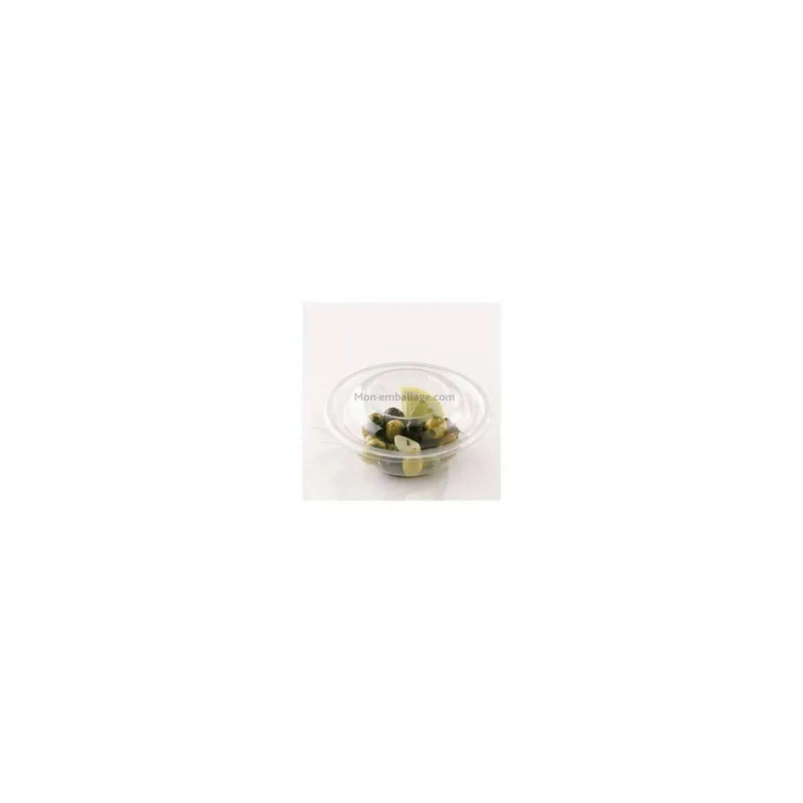 Saladier plastique transparent 14 cm - par 50