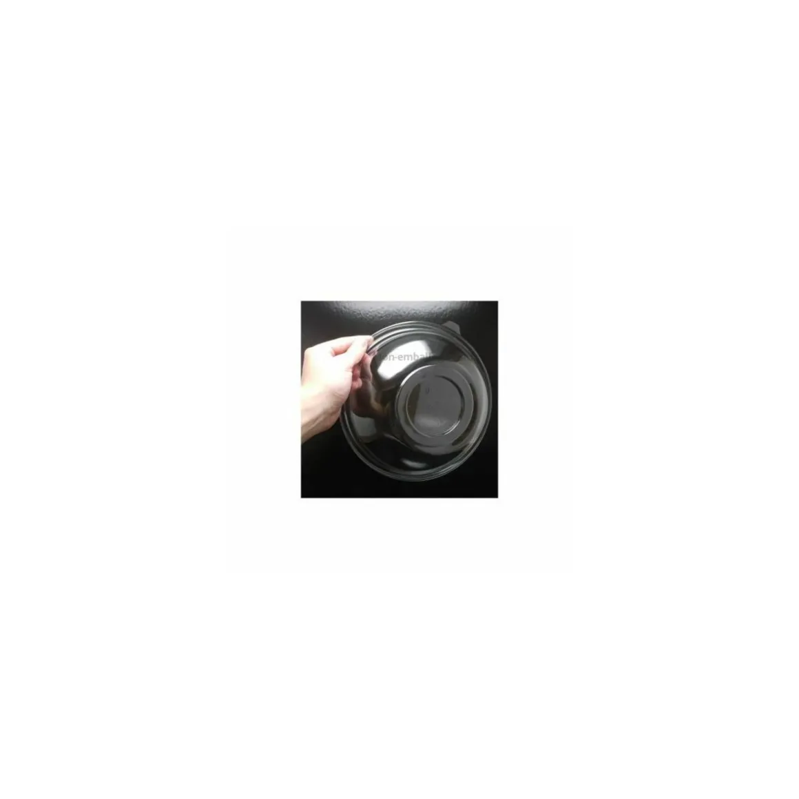 Saladier plastique transparent 14 cm - par 50