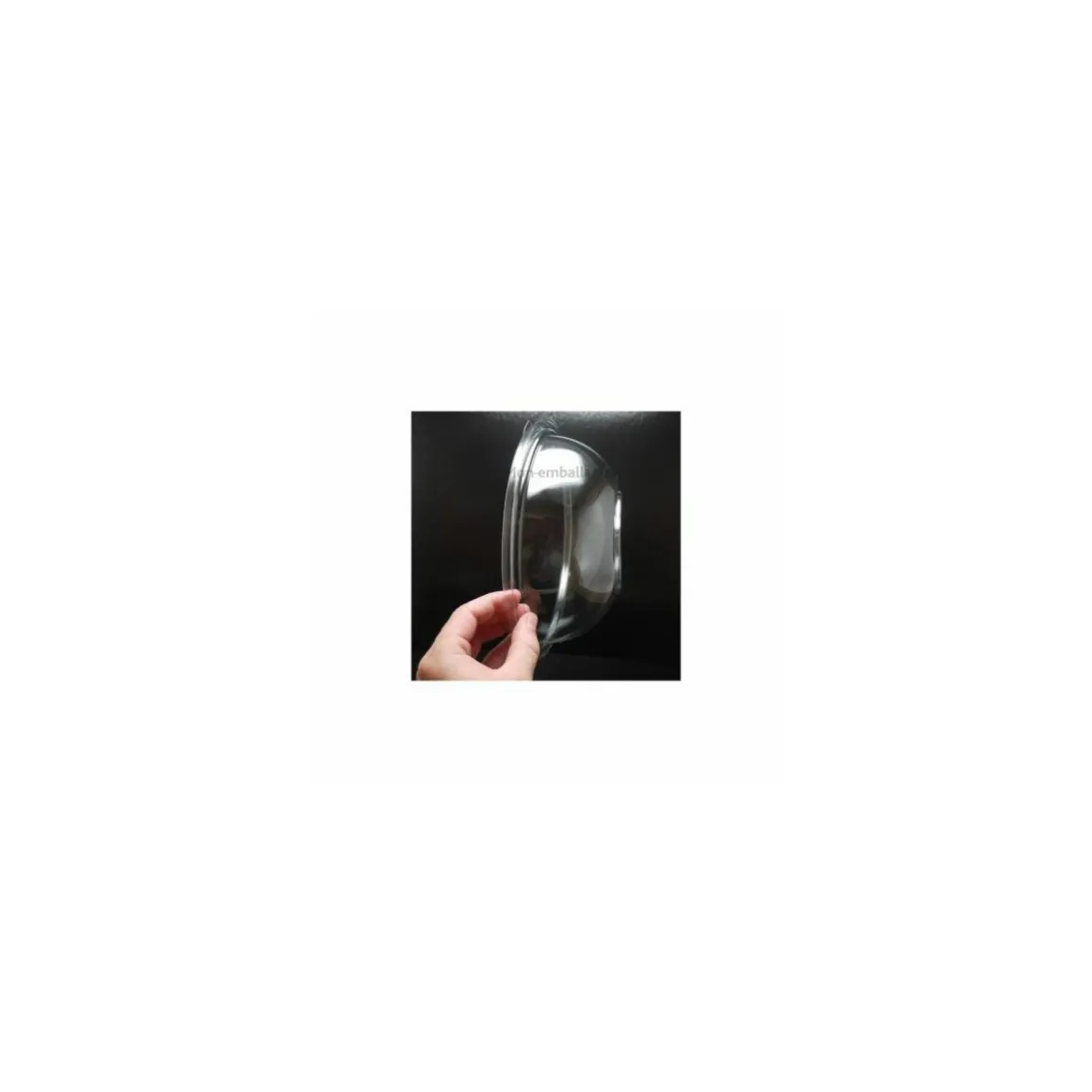 Saladier plastique transparent 14 cm - par 50