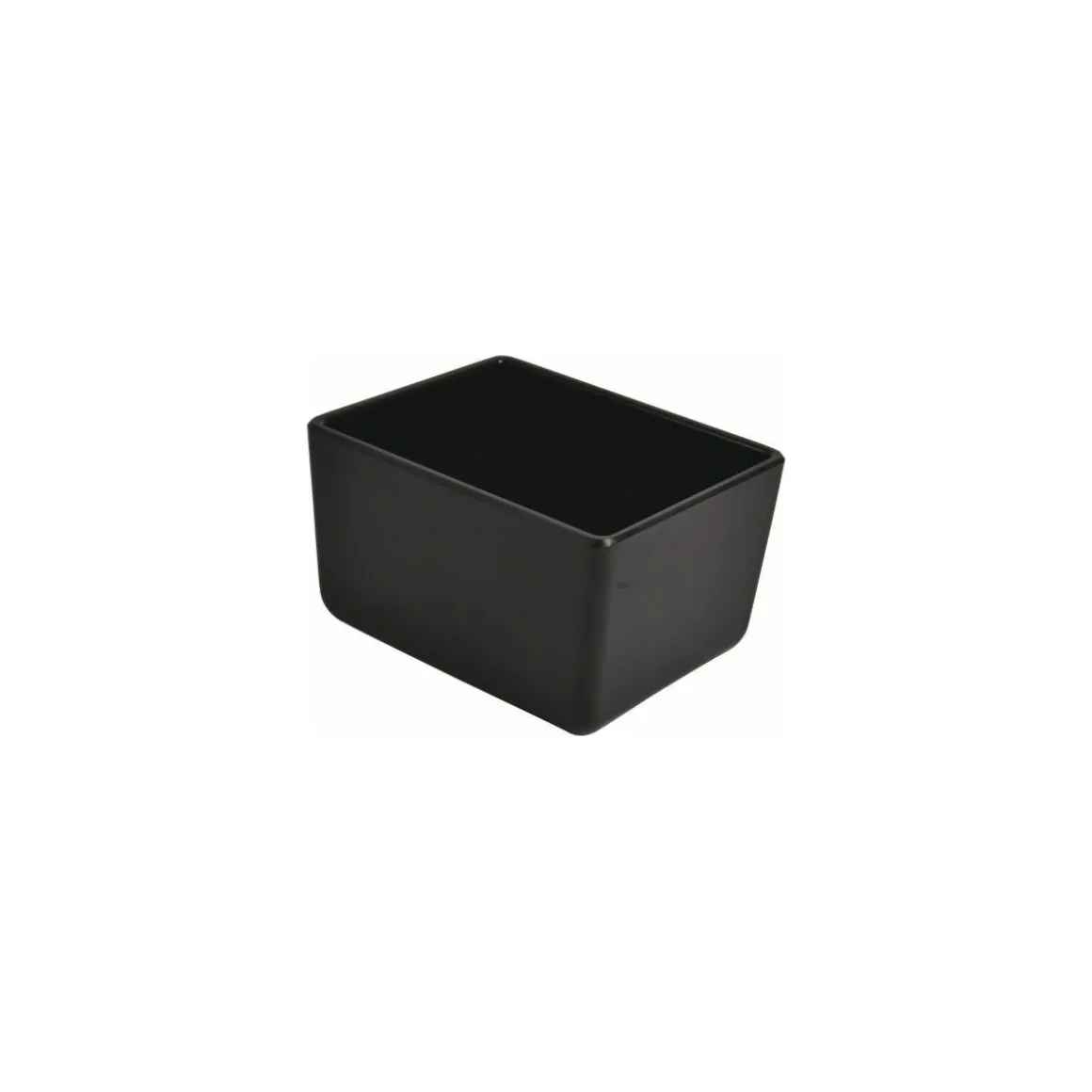 Saladier rectangulaire Chunky Crock mélaminé noir 1,5 L