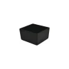 Saladier rectangulaire Chunky Crock mélaminé noir 2 L