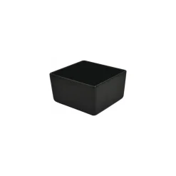 Saladier rectangulaire Chunky Crock mélaminé noir 2 L