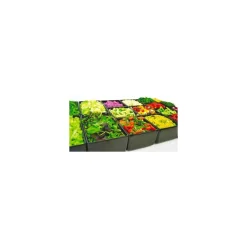 Saladier rectangulaire Chunky Crock mélaminé noir 3,2 L