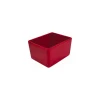 Saladier rectangulaire Chunky Crock mélamine rouge 1,5 L