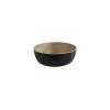 Saladier rond Frida mélamine bois/noir ø 21,5 cm 1,8 L