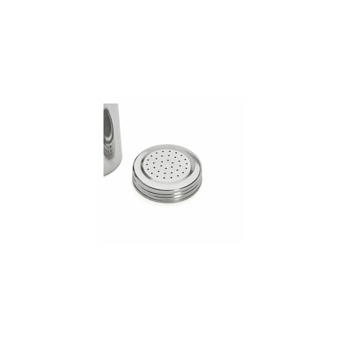 Saupoudreuse à sucre trous 1,5 mm ø 7 x 14 cm
